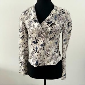 Sz 2 Aritzia TALULA Offset Zipper Light Jacket/Blazer